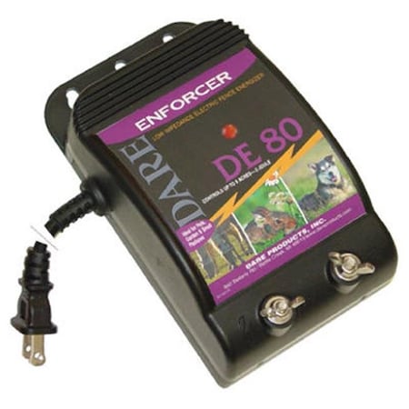 Dare Products Dare Products DE 80 7.25 x 2.75 x 5.5 in. Enforcer Series; Electric Fence Energizer 133900